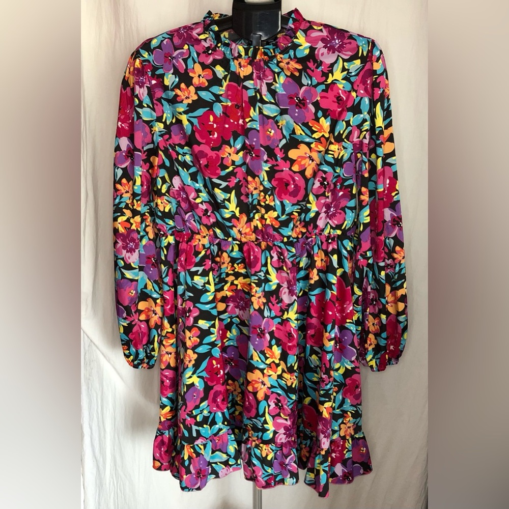 Shein floral dress